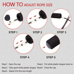 HiSpeed SkipRope - Ergonomic Handles and Soft Weighted Cable