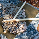 HD GetFit Sticks - Pair of 26"x1.125" Dexterity Trainers - Natural Finish