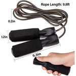 HiSpeed SkipRope - Ergonomic Handles and Soft Weighted Cable